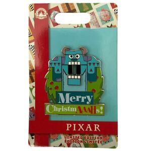 Disney Pixar Christmas Monsters Inc Sully Nutcracker Pin LE 4500 new